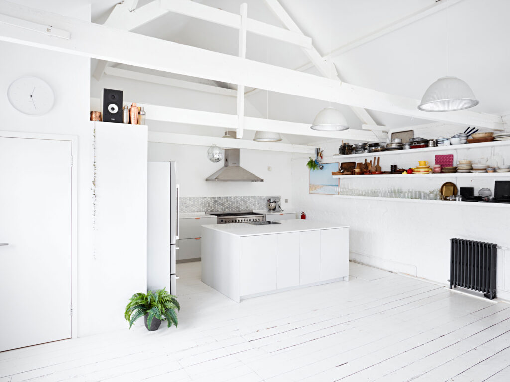 Kemble House white studio south London